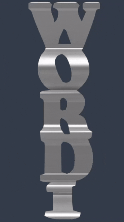 Words and Names | Pivot Prints