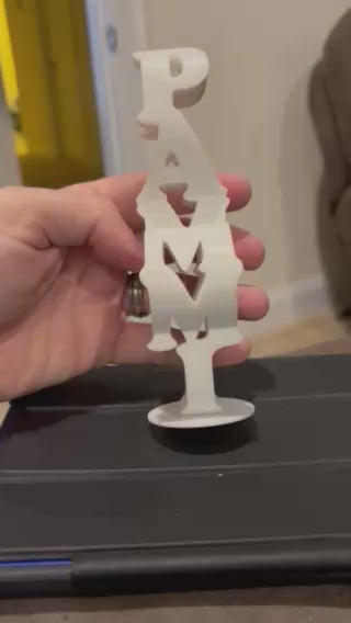 Jumbo Name with Treble Clef